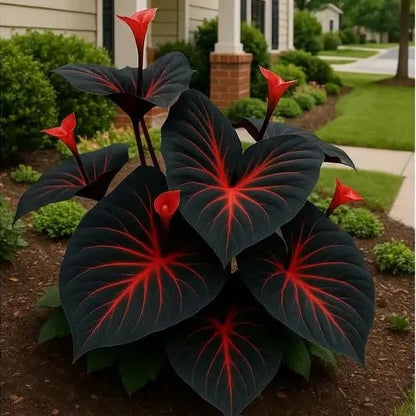 200+ Premium Black Hosta Seeds – Grow Beautiful Dark Foliage- Buy 1 Get 1 Free