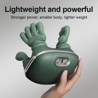 Premium Shiatsu Neck & Shoulder Massager with Heat – Deep Tissue Electric Massage Pillow
